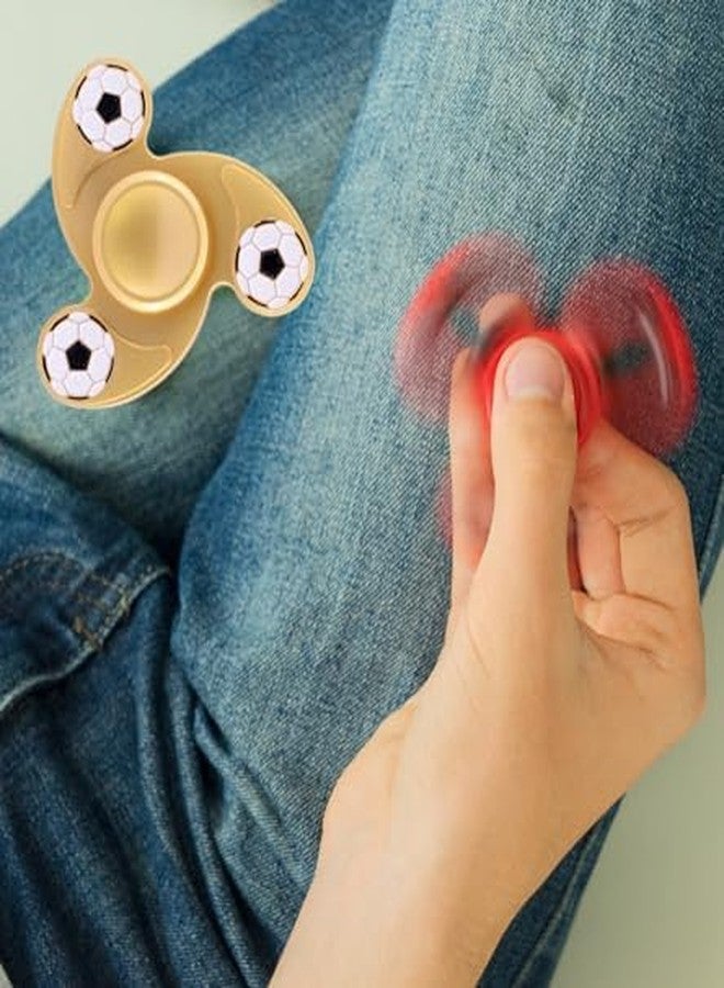 بريمسونس لعبة بريمسونز® الدوارة اليدوية المكتبية - لعبة حسية سريعة وسلسة لتخفيف التوتر والإجهاد للأطفال والكبار - هدية مثالية لحفلات أعياد الميلاد - معدن - ذهبي - Image 4